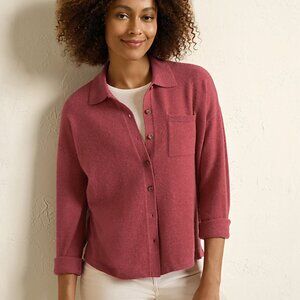NWT Garnet Hill Cashmere Button Down Sweater ~ XS / X ~ $239